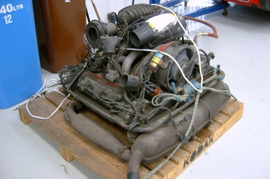 3.0ltr Carrera Engine before rebuild